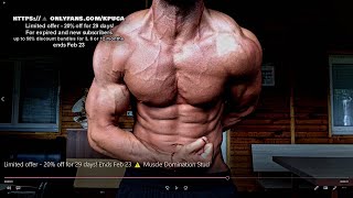 Limited offer 20 off for 29 days Ends Feb 23 ⚠️ Muscle Domination Stud [upl. by Etnauq]