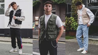 How To Style Tactical Vests  Mens Fashion Lookbook [upl. by Portia268]