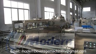 5 Gallon Water Filling Machine 19L Water Bottling Plant 5 Gallon Water Filling Production Line [upl. by Ahrens]