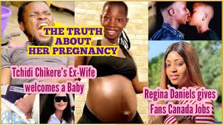 Emmanuella pregnant🤰 Tchidi Chikeres ExWife new Baby  Regina Daniels finds Canada jobs for Fans [upl. by Eedak854]