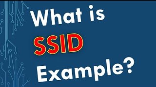 What is SSID example [upl. by Ahsiei]