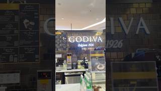 NU SENTRAL SHOPPING MALL  MALAYSIA  GODIVA MILK CHOCOLATE THIKSHAKE [upl. by Sarita]