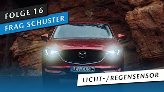 🌦So stellt man Lichtsensor  Regensensor bei Mazda richtig ein  16 Frag Schuster [upl. by Ide]