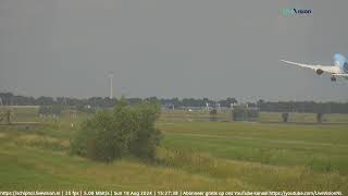 Live Vision  Schiphol  Polderbaan 18R36L [upl. by Nodearb374]