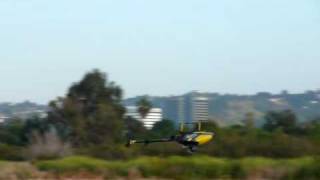 Trex 500 3D Test Flight w New Prototype Brushless Motor  JB Aletky [upl. by Etnovert]