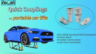 The Crucial Role of Quick Couplings in Portable Car Lifts [upl. by Haodnanehs]