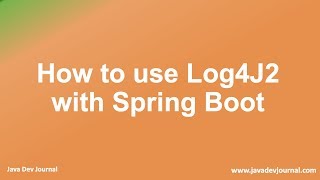 Java Spring Boot Logging Tutorial with Demonstration [upl. by Fabria]