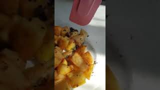 LembttatanASMR LoveFood LoveCooking potatoes crispy roasted crispypotato foodasmr Short E [upl. by Humphrey35]