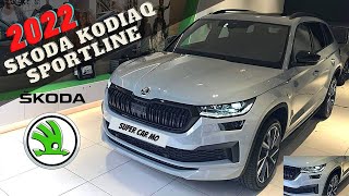 New SKODA KODIAQ Sportline 2022 IN 4K [upl. by Bortz]