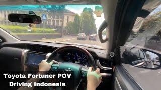 2020 Toyota Fortuner 24 VRZ TRD Sportivo AT POV Sunny Drive Indonesia [upl. by Kcinimod]