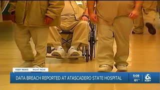 Data breach reported at Atascadero State Hospital [upl. by Enirhtak]