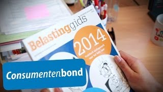 Belastingaangifte  Promo Consumentenbond [upl. by Kuehnel]