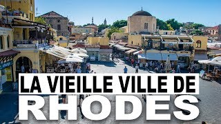 PETITE BALADE DANS LA VIEILLE VILLE DE RHODES VLOG GRÈCE [upl. by Ditter]