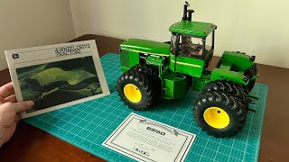 Unboxing the John Deere 8850 Prestige Select Model from Ertl [upl. by Zahc397]