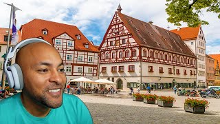 GERMANYS HIDDEN SECRET NÖRDLINGEN  American Reacts [upl. by Jamima]