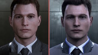 Detroit Become Human  E3 2016 vs 2018 Demo Graphics Comparison [upl. by Seibold]