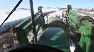 Hauling Round Bales [upl. by Bianca]