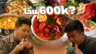 Lẩu 60k vs Lẩu 600k  Hợp Ví [upl. by Boccaj444]