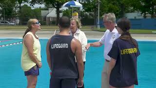 Town of Hempstead Extends Beach and Pool Hours amidst June Heat Wave [upl. by Anilra]