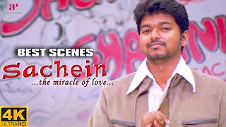 Sachein 4K Best Scenes  Has Vijay succumbed to Genelias charm  Vijay  Genelia  Vadivelu [upl. by Kurys]