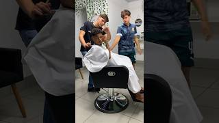 Esse bodinho também só enrola 🤣  barbeiroshow barbeiro barbershop barbeirobrasil foryou [upl. by Irtemed]