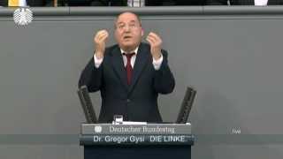 Gregor Gysi DIE LINKE Millionärsteuer brächte 80 Milliarden Euro jährlich [upl. by Threlkeld104]