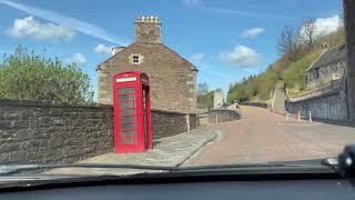 Driving in the West of Scotland  Lanark and New Lanark  May 2021 [upl. by Nirehs]