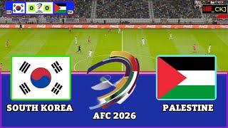 South Korea vs Palestine  EXTENSIVE HIGHLIGHTS 2026 World Cup QualifyingAFCThird RoundMatchday [upl. by At]