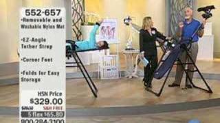 Teeter Hang Ups Inversion Table F8000 with Over EZ [upl. by Percy]