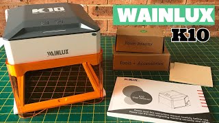 Wainlux K10 Mini Laser Engraving Machine Review amp Demo [upl. by Onida236]