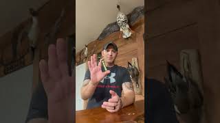 Duck call whistle review  how to use Wyatts Waterfowl Co call duckhunting waterfowlhunting [upl. by Archy]