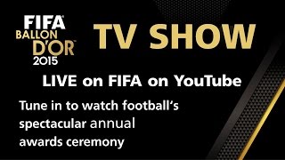 FIFA Ballon dOr 2015 Ceremony  Full Show [upl. by Cart]