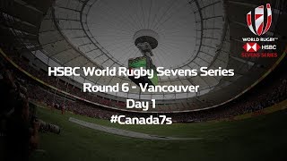 HSBC World Rugby Sevens Vancouver  Day 1 [upl. by Mommy877]