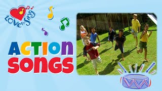 Hop Hop Hop Kids Hopping Song ❤️ Hearty Fun Fitness  Children Love to Sing [upl. by Kcirdnek]