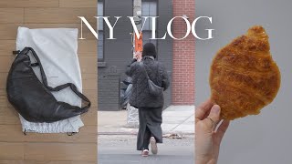 NY Vlog 가방 추천 르메르 범백 라지 언박싱 크룽지 만들기 브루클린 중식 소호 우동 맛집 [upl. by Renae]