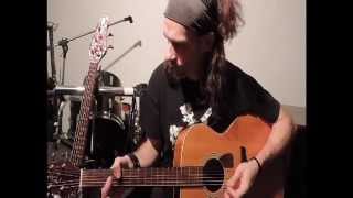 Hurt  Nine Inch Nails  Cover Acoustic  Andrea Ianni  Singing Drummer [upl. by Buskirk]