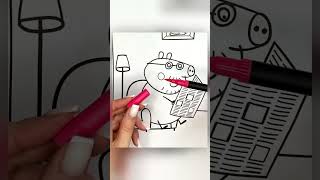 Peppa pig coloring for kids peppapig peppapigcoloring toddlers nurseryrhymes coloring [upl. by Occer708]