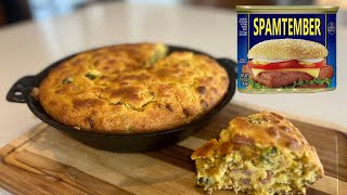 Spam Candied Cornbread Spamtember spam [upl. by Fonz]