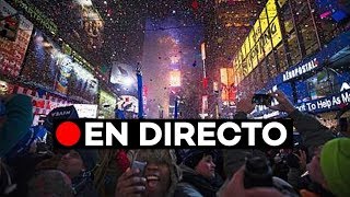 EN DIRECTO Nueva York da la bienvenida al 2019 desde Times Square [upl. by Kimberlee]