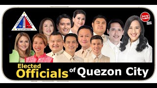 Quezon City Elected Officials 20222025 [upl. by Ymer]