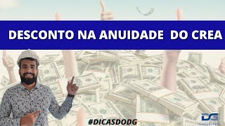 DESCONTO NA ANUIDADE DO CONSELHO DE CLASSE DICASDODG [upl. by Nesyla234]