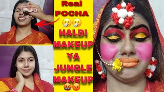 I WENT TO THE WORST HALDI MAKEUP ARTIST  WORST MAKEUP ARTIST  worst reviewed makeup [upl. by Ram]