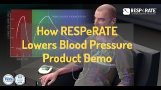 How RESPeRATE Lowers Blood Pressure  Product Demo [upl. by Topper471]