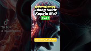 2 Cara Sembuhkan Sakit Kepala BelakangNeuralgia Oksipital sakitkepala sarafkejepit doktersaraf [upl. by Nuli]