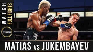 Matias vs Jukembayev FULL FIGHT May 29 2021  PBC on Showtime [upl. by Nareik]