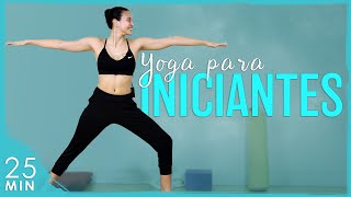 Yoga para Iniciantes EQUILIBRAR FORTALECER E ALONGAR TODO o CORPO  Fernanda Yoga [upl. by Osmo]