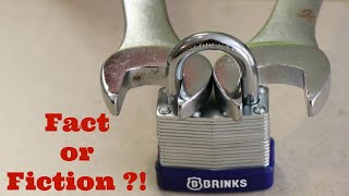 The TRUTH about HOW TO OPEN a LOCK with a NUT wrench [upl. by Forster]