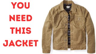 Flint and Tinder Waxed Trucker Jacket You need this jacket [upl. by Apostles637]