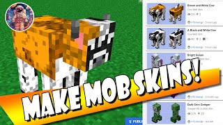 Epic How to Guide to Mob Skin Editing Mastering Minecraft Bedrock Mob Skins [upl. by Ab10]