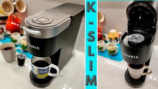 Keurig KSlim Single Serve Coffee Maker  How to Set Up and Use [upl. by Mikael]